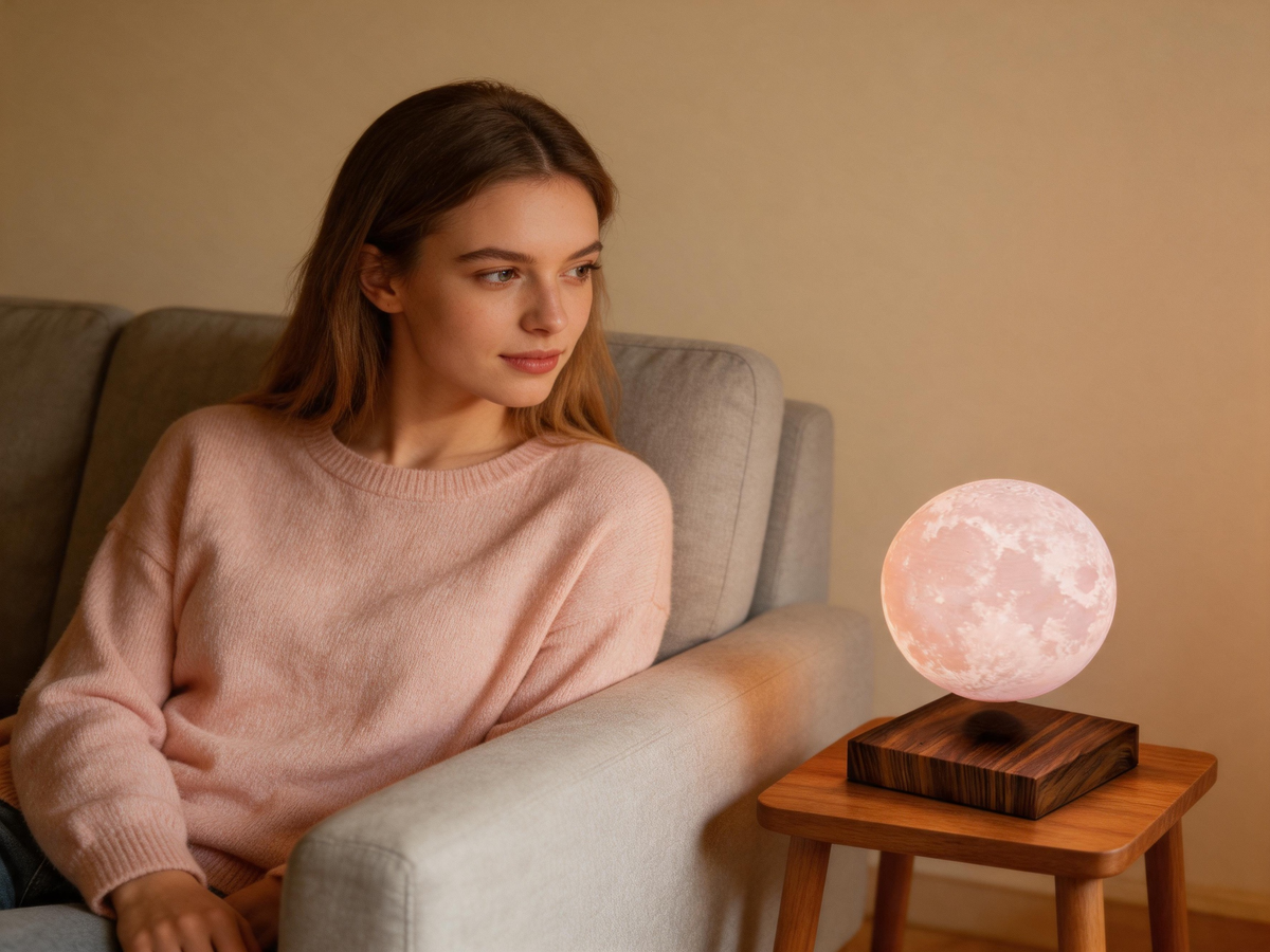 ๐ Gift-Ready | Floating Moonlight Design | Magical Home Ambience Lamp