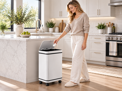 🗑 Smart Choice | Durable ABS Body Structure | Convenient Waste Management