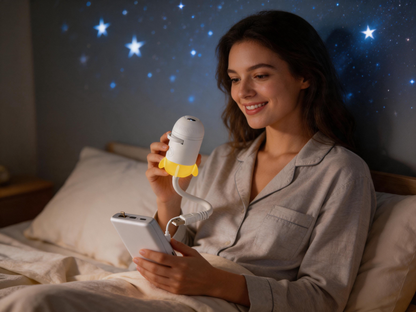 🌌 Home Essential | Galaxy Projection Light Design | Dreamy Starry Night Glow