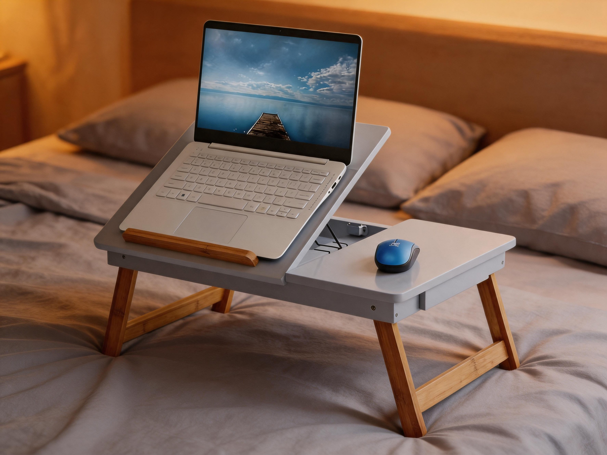 💻 Home Essential | Foldable Laptop Desk Design | Comfortable Work From Bed