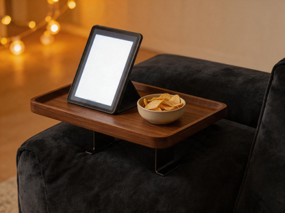 ✨ Room Upgrade | Natural Wood Tray Design | Convenient Living Room Helper