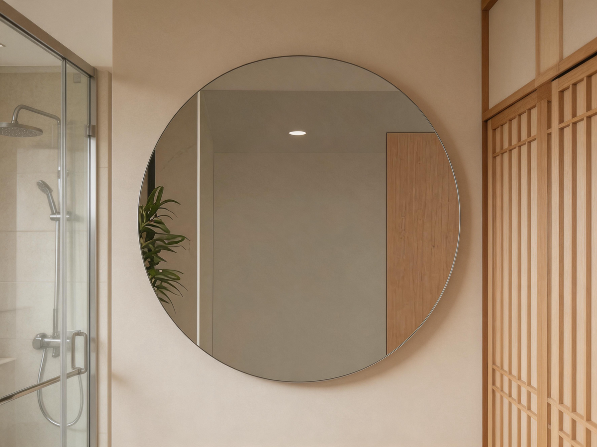 🪞 Home Essential | Anti-Fog Mirror Design | Modern Bathroom Reflection