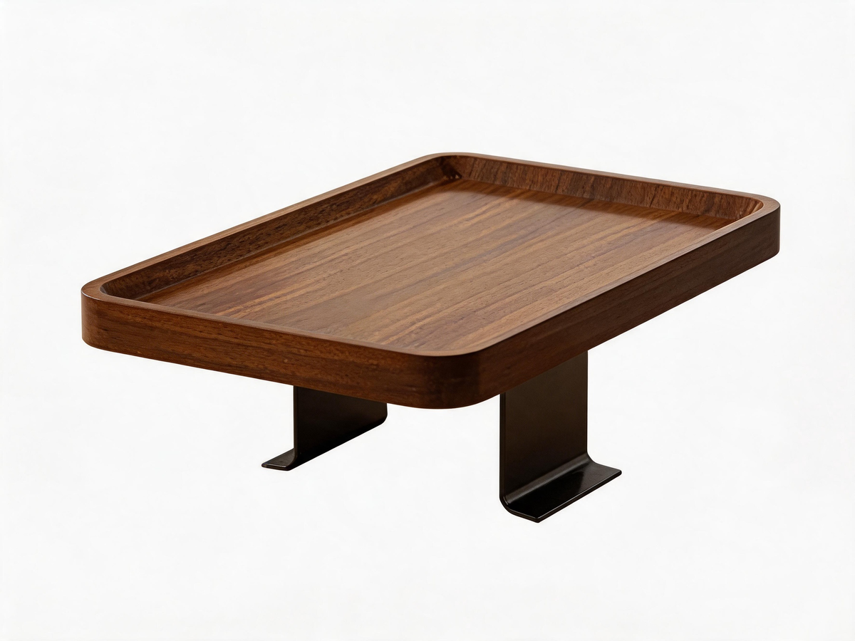 ✨ Room Upgrade | Natural Wood Tray Design | Convenient Living Room Helper