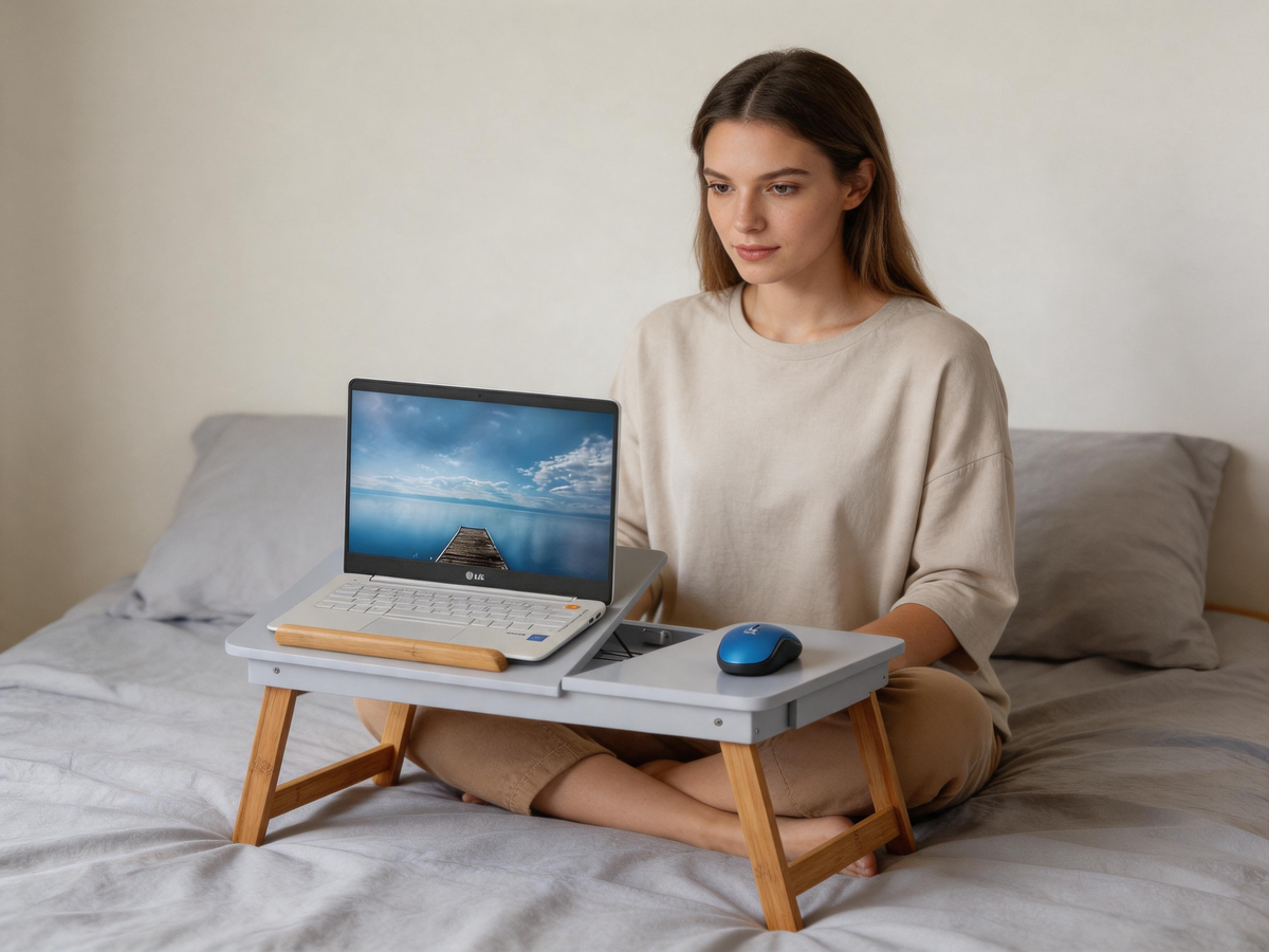 💻 Home Essential | Foldable Laptop Desk Design | Comfortable Work From Bed