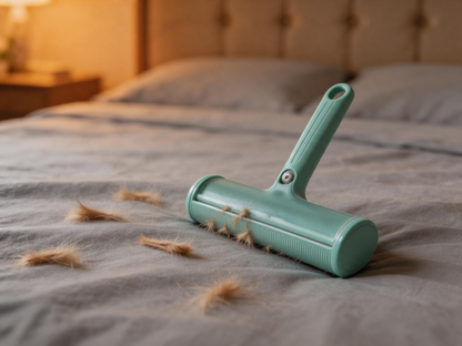 🐾 Home Essential | Reusable Pet Hair Roller Kit | Effortless Fur Cleaning Tool