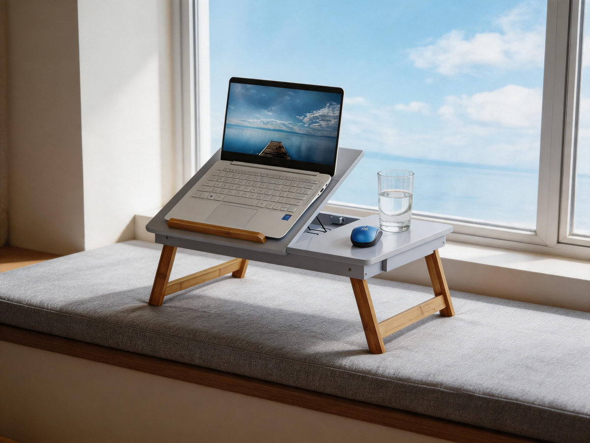 💻 Home Essential | Foldable Laptop Desk Design | Comfortable Work From Bed
