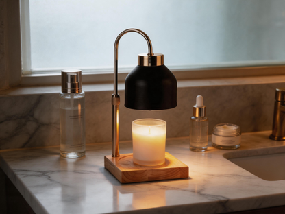 🕯 Home Essential | Elegant Wax Melting Lamp Design | Cozy Fragrance Ambience