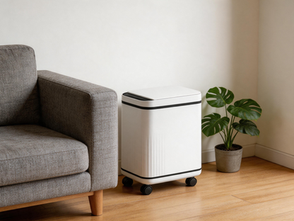 🗑 Smart Choice | Durable ABS Body Structure | Convenient Waste Management