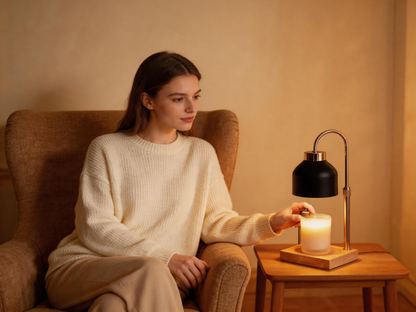 🕯 Home Essential | Elegant Wax Melting Lamp Design | Cozy Fragrance Ambience