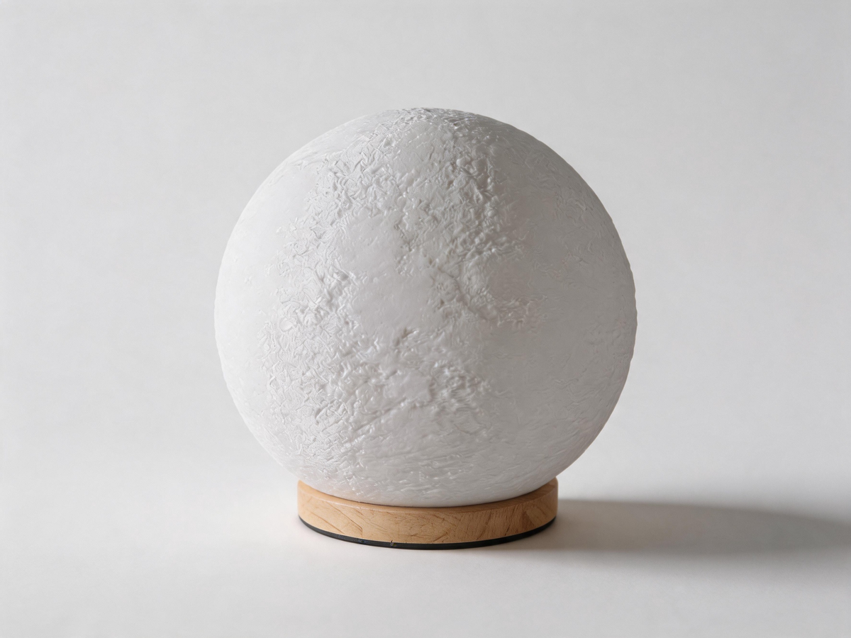 🌙 Home Essential | Realistic Moon Texture Design | Magical Night Glow Lamp