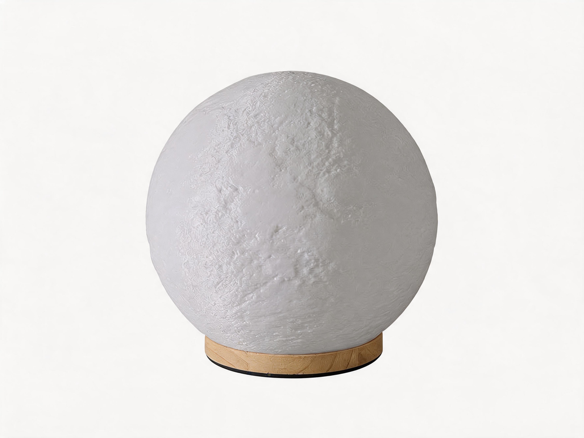 🌙 Home Essential | Realistic Moon Texture Design | Magical Night Glow Lamp