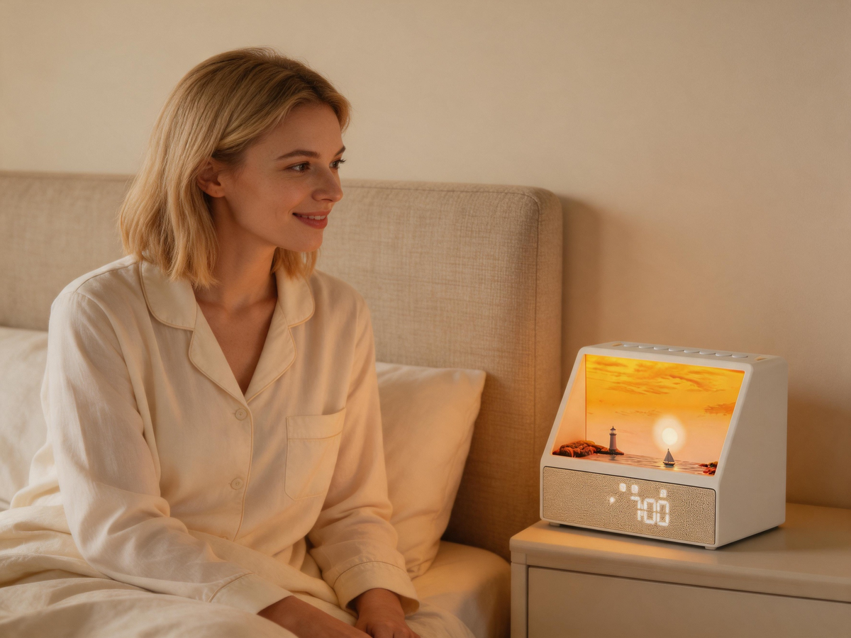 🌅 Home Essential | Sunrise Simulation Light Design | Gentle Morning Wake Up