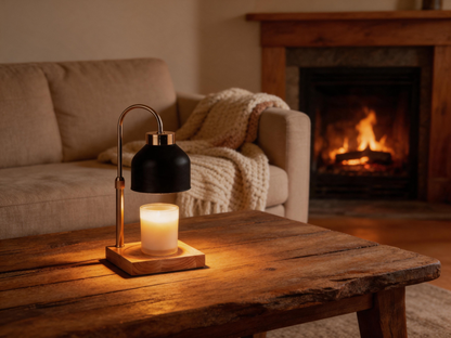 🕯 Home Essential | Elegant Wax Melting Lamp Design | Cozy Fragrance Ambience